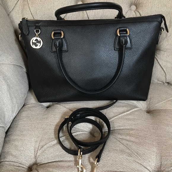 🚫SOLD 08/17🚫AUTH GUCCI GG Convertible Dome Bag❤️ - Picture 7 of 16